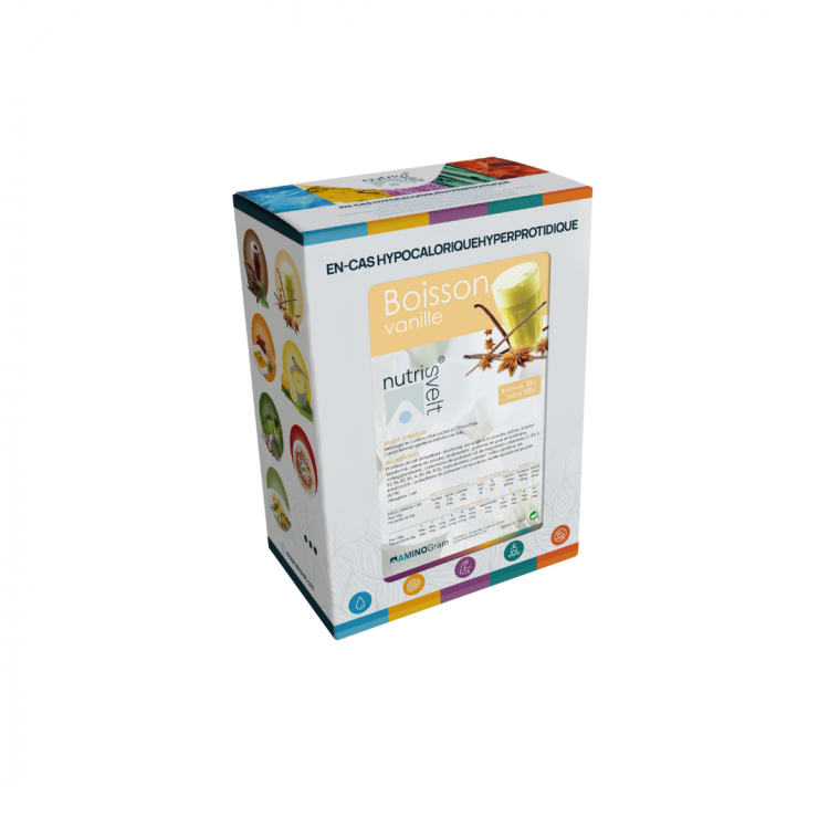 BOISSON VANILLE HYPERPROTEINEE NUTRISVELT 6 x 25g