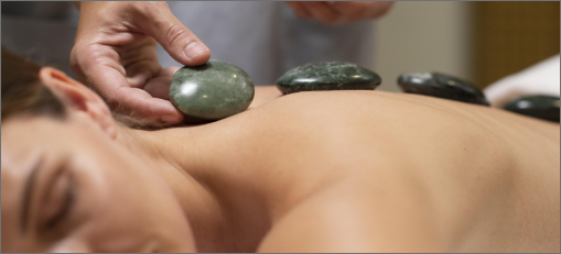 Massage aux pierres chaudes Dermaclinic La seyne sur mer