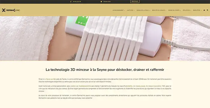 3D Minceur Ultrason - Dermaclinic