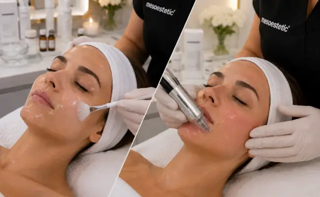 dermaclinic microneedling peeling